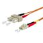 OpDAT patch cord SC-D/LC-D OM2, 2.0 m thumbnail 1