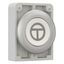 Pushbutton, RMQ-Titan, Flat, momentary, White, inscribed, Metal bezel, ON/OFF thumbnail 12