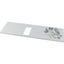 Front cover, +mounting kit, for NZM1, horizontal, 3/4p, HxW=150x600mm, grey thumbnail 4