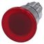 Illuminated mushroom pushbutton, 22 mm, round, metal, shiny, red, 40mm, latching, pull-to-unlatch  3SU1051-1BA20-0AA0-Z Y13 thumbnail 1