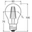 LED Retrofit CLASSIC A DIM 7W 827 Clear E27 thumbnail 8