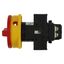 Main switch, P1, 40 A, flush mounting, 3 pole + N, Emergency switching off function, With red rotary handle and yellow locking ring, Lockable in the 0 thumbnail 10