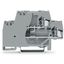 Component terminal block double-deck with end plate gray thumbnail 6
