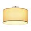 SOPRANA CL-1 ceiling lamp, E27 max 60W, round, beiges Textil thumbnail 1