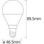 SMART+ WiFi Mini Bulb Tunable White 40 4.9 W/2700…6500 K E14 thumbnail 8