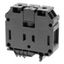 Feed-through DIN rail terminal block with screw connection for mountin XW5T0019C thumbnail 1