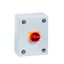 Main switch, T0, 20 A, surface mounting, 4 contact unit(s), 8-pole, Emergency switching off function, With red rotary handle and yellow locking ring, thumbnail 4
