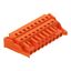 1-conductor female connector CAGE CLAMP® 2.5 mm² orange thumbnail 1