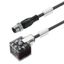 Valve cable (assembled), Straight plug - valve plug, Design A (18 mm), thumbnail 2