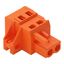 1-conductor female connector CAGE CLAMP® 2.5 mm² orange thumbnail 6