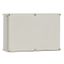 Polyester case with PC-cover, grey 270x180x141mm thumbnail 1