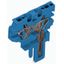 End module for 2-conductor female connector CAGE CLAMP® 4 mm² blue thumbnail 1