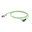 PROFINET Cable (assembled), M12 D-code – IP 67 angled pin, RJ45 IP 20, thumbnail 2