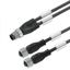 Sensor-actuator adaptor cable (assembled), Connecting line, M12 / M8,  thumbnail 1