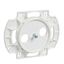 Robust - central plate - TV/R socket - white thumbnail 2