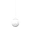 EGO PENDANT BALL 09W 3000K ON-OFF WH thumbnail 1