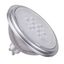 QPAR111 GU10, LED lamp silver 7W 2700K CRI90 40ø thumbnail 1