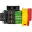 Main switch, P1, 32 A, flush mounting, 3 pole, 1 N/O, 1 N/C, Emergency switching off function, With red rotary handle and yellow locking ring, Lockabl thumbnail 33