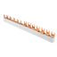 Busbar, 1xRCCB 4-pole, 1 MCB 3-pole, 5 MCB 1+N/1 MW, 12MW thumbnail 4