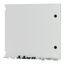 Section wide door, closed, HxW=550x600mm, IP55, grey thumbnail 2