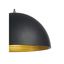 FORCHINI M PD-2 pend. lamp, E27, max. 40W, round, black/gold thumbnail 8
