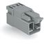 Plug for PCBs angled 2-pole gray thumbnail 3