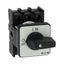On-Off switch, P1, 25 A, flush mounting, 3 pole, with black thumb grip and front plate thumbnail 16