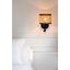 MAMBO BLACK READER WALL LAMP RATTAN LAMPSHADE ø210 thumbnail 2