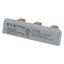 BUSBAR, low voltage, 100 A, AC 600 V, DC 1000 V, 15 x 16 x 52 mm, 3P, UL thumbnail 14