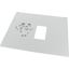 Front cover, +mounting kit, for NZM3, vertical, 3p, HxW=600x425mm, grey thumbnail 5