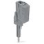 Test plug adapter N/L 2-pole gray thumbnail 2