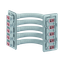 CZC18 Copper busbar connection set, 223 mm x 350 mm x 106 mm thumbnail 1