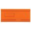 Separator plate 2 mm thick oversized orange thumbnail 2