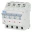 Miniature circuit breaker (MCB) with plug-in terminal, 16 A, 4p, characteristic: B thumbnail 1