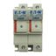 Fuse-holder, low voltage, 50 A, AC 690 V, 14 x 51 mm, 2P, IEC, With indicator thumbnail 20