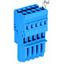1-conductor female connector CAGE CLAMP® 4 mm² blue thumbnail 3