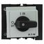 On-Off switch, P1, 40 A, service distribution board mounting, 3 pole + N, 1 N/O, 1 N/C, with black thumb grip and front plate thumbnail 12