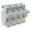 Fuse-holder, low voltage, 125 A, AC 690 V, 22 x 58 mm, 3P + neutral, IEC, UL thumbnail 15