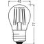 LED Retrofit CLASSIC P 5.5W 827 Clear E27 thumbnail 16