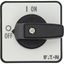 On-Off switch, P1, 32 A, flush mounting, 3 pole, with black thumb grip and front plate thumbnail 33
