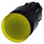 Illuminated mushroom pushbutton, 22 mm, round, plastic, yellow, 30 mm, latching, 3SU1001-1AA30-0AA0-Z Y10 thumbnail 1