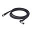 Sensor/Actuator cable M8 socket straight M8 plug angled thumbnail 1