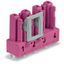 Socket for PCBs straight 4-pole pink thumbnail 1