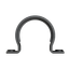 BGH-70 CONDUIT CLAMP 2SCREW PA6 NW70 BLK thumbnail 2