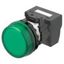 M22N Indicator, Plastic flat etched, Green, Green, 24 V, push-in termi thumbnail 2