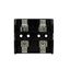 Eaton Bussmann series Class T modular fuse block, 600 Vac, 600 Vdc, 31-60A, Box lug, Two-pole thumbnail 1