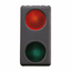 DOUBLE INDICATOR LAMP - 12/24V - RED/GREEN - 1 MODULE - SYSTEM BLACK thumbnail 1