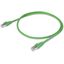 ETHERNET cable RJ45, axial locking RJ45, axial locking green thumbnail 3