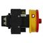 Main switch, P1, 40 A, flush mounting, 3 pole + N, 1 N/O, 1 N/C, Emergency switching off function, With red rotary handle and yellow locking ring, Loc thumbnail 27