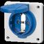 SCHUKO blue IP54, 16A2p+E 230V thumbnail 2